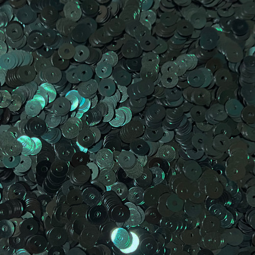 5mm Sequins Pine Green Metallic Shiny