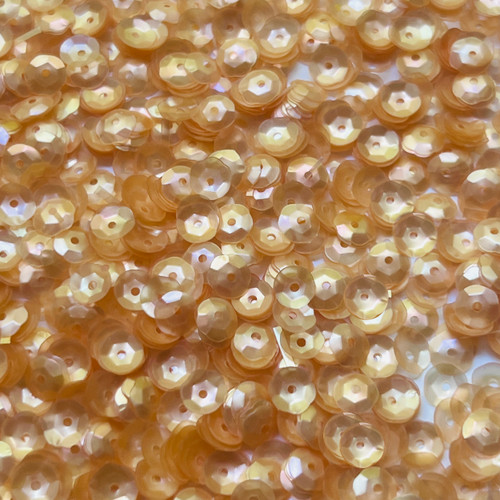 6mm Cup Mango Orange Matte Rainbow Frost Made in USA