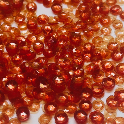 6mm Cup Amber Transparent Made in USA