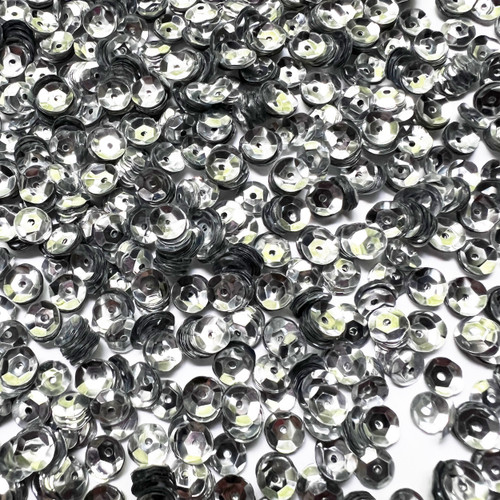 6mm Cup Silver Metallic Bubble Made in USA