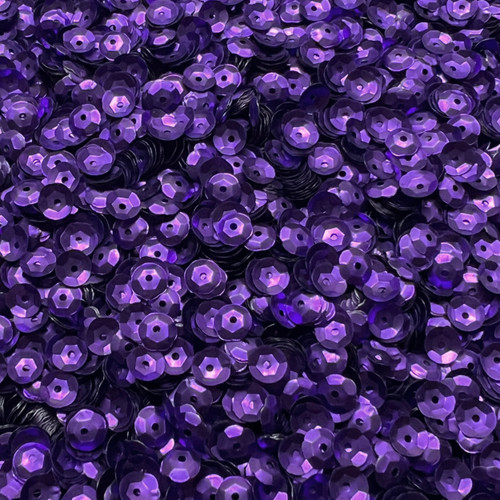 6mm Cup Purple Matte Satin Shimmer Made in USA