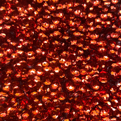6mm Cup Deep Rich Orange Metallic Made in USA