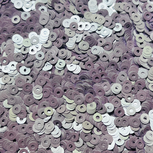 4mm Sequins Lilac Light Purple Opaque Satin Pearl Made in USA