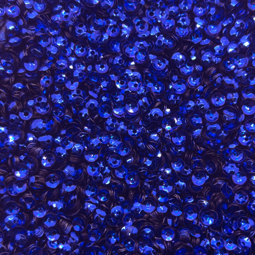 4mm Cup Sequins Royal Purple Metallic Shiny