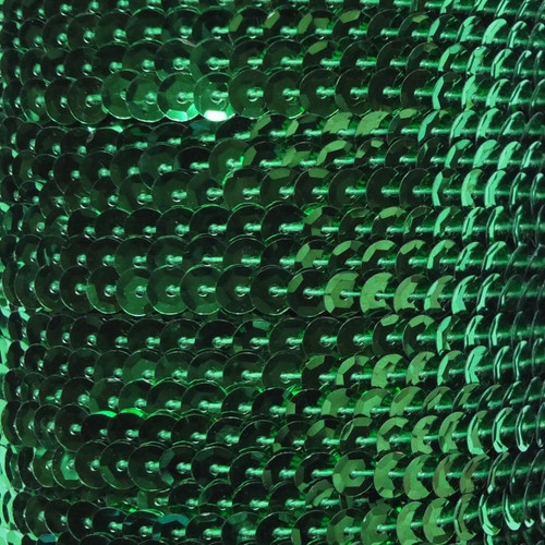 Metallic Sequins or Beads: Kelly Green
