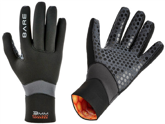 Bare 3mm UltraWarmth Celliant Gloves