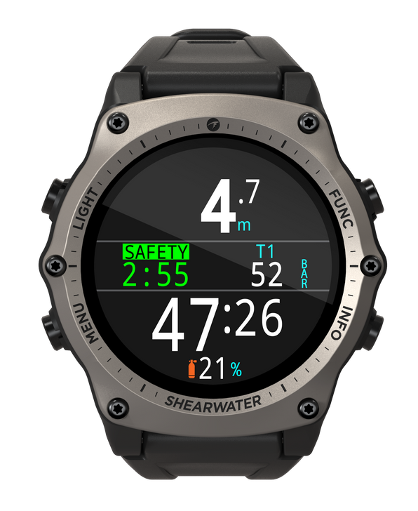 Shearwater Teric Silver Bezel