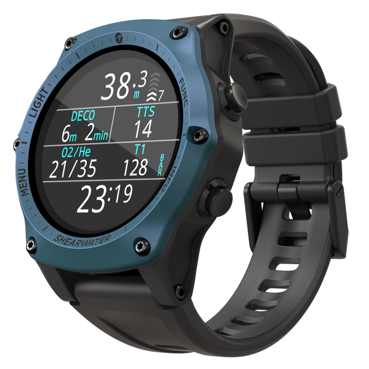 Shearwater Teric Blue Bezel