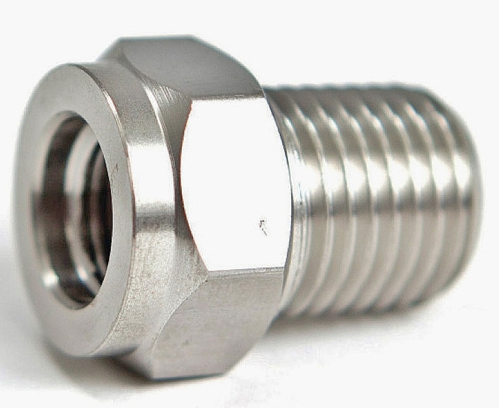 XS Scuba SS 3/8 - 24 FeMale To 1/4 NPT Male Adapter