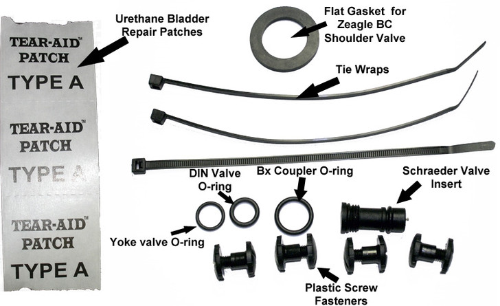 Zeagle BC Repair Kit 345-045