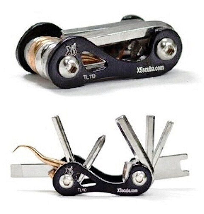 XS Scuba Tank Valve Multi Tool TL110