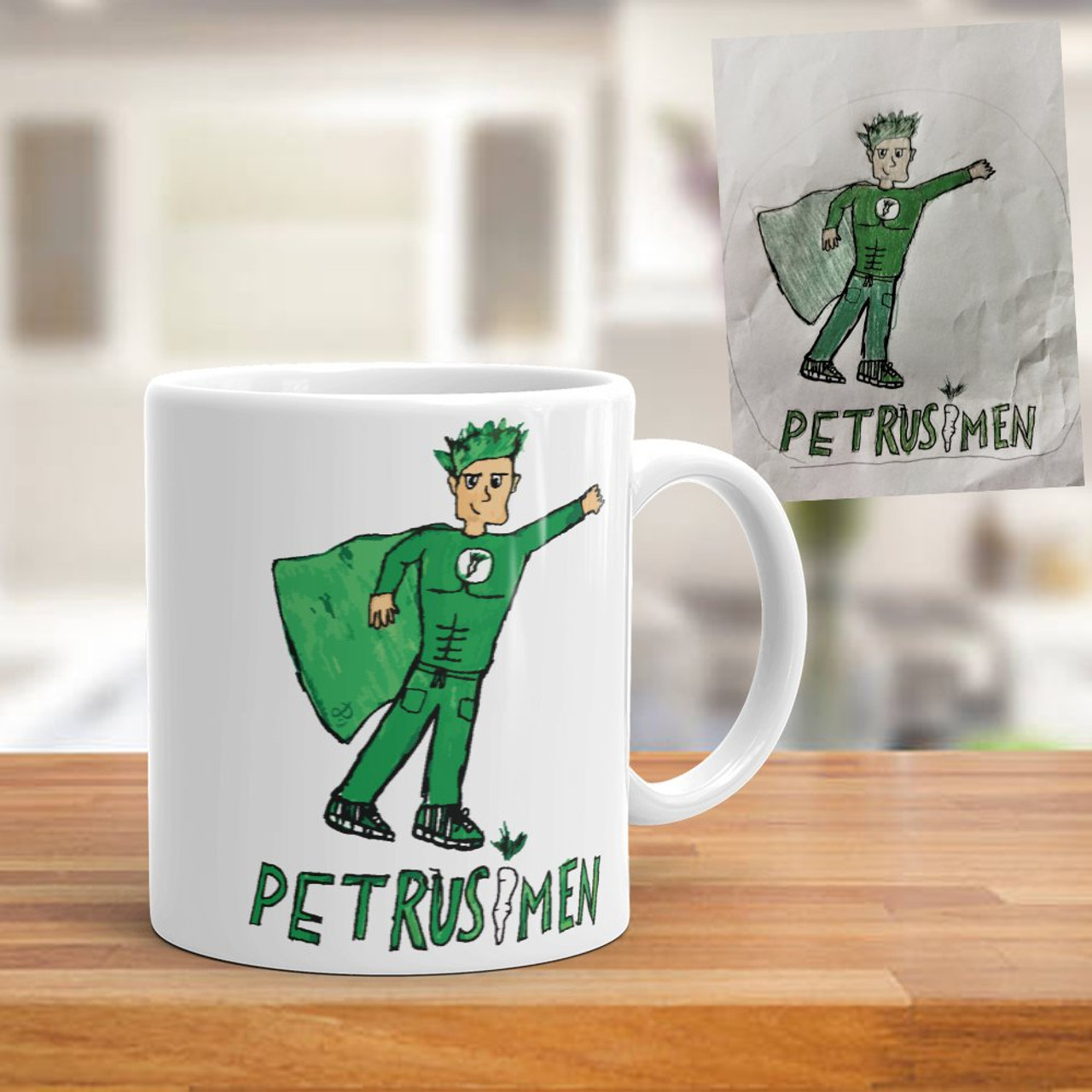 Personalized Mugs With Kids Drawings