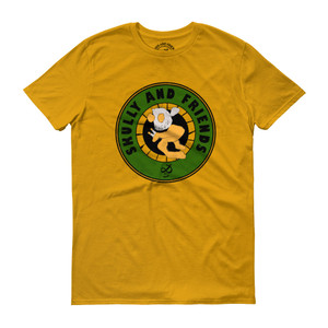 WEIRDO POWER, Yellow T-shirt | Skully & friends WEIRDO POWER, Yellow T-shirt | Skully & friends
