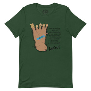 BIGFOOT, Forest Green T-shirt | Skully & friends BIGFOOT, Forest Green T-shirt | Skully & friends