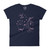 THE ARTY PRINCESS, Dark Blue T-shirt | Skully & friends