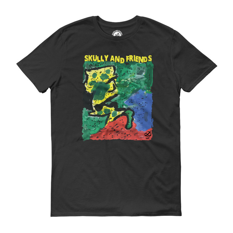 JUNGLE, Black T-shirt | Skully & friends