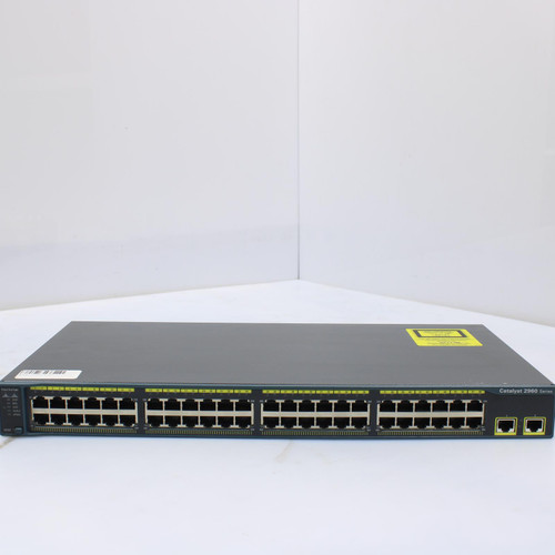 Cisco Catalyst 2960 WS-C2960-48TT-L V02 48-Port Switch