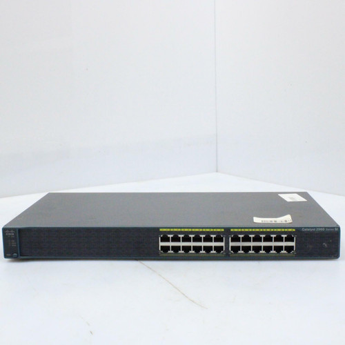 CISCO WS-C2960-24-S V03 24-Port Ethernet Network Switch