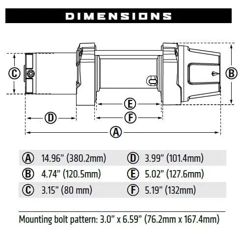 WARN VRX 45-S WINCH 101040 - J&M ATV/UTV Supply of TN, Inc