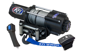 #U45w-R2 4500lbs KFI UTV Winch (WIDE)