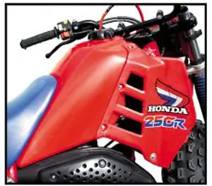 CLARKE GAS TANK TC 250R (1985-1986) STOCK CAPACITY #11464 BLACK