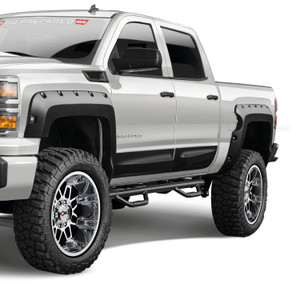 4X FENDER FLARES FOR 2014-2018 CHEVY SILVERADO 1500 (STANDARD AND LONG BED) 102022