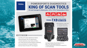 Texa Diagnostic 10inch disply With Bike Package