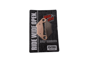 Wide Open Sintered Break Pad