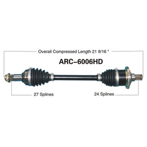 Wide Open Arctic Cat Complete HD Axle ARC-6006HD