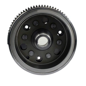 Improved Capped Magneto Flywheel + Ring Gear