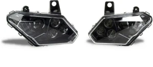 Can-Am Maverick X3 (2017-21) Black LED Headlights (PAIR)