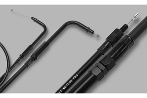 Motion Pro 05-0191 Black Vinyl Throttle Cable - Yamaha Badger 80 / Grizzly 80 1992-2001, Raptor 80 2002-2009, Champ 100 1989-1991 | OE Replacement