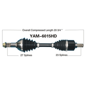 Wide Open Yamaha Complete HD Axle YAM-6015HD