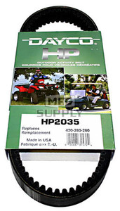 Dayco High Performance ATV Belt Fits Bombardier / Can-Am 330 and 400 models HP2035