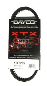 Yamaha Dayco XTX (Xtreme Torque) Belt. Fits Yamaha Kodiak, Bruins, Grizzly 400/450 & Rhino 450 models XTX2205