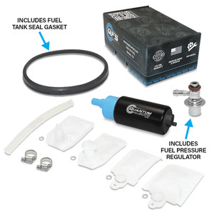 QFS 30MM EFI FUEL PUMP W/ REGULATOR & TANK SEAL, HFP-390-UR2T