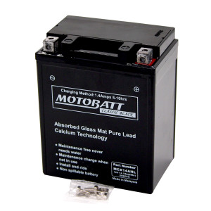 Motobatt Classic AGM FA Battery MCX14AHL