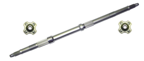 Solid Rear Axle Kit for TRX420 Rancher SRA 2007-2013 includes axle, two hubs and two nuts
