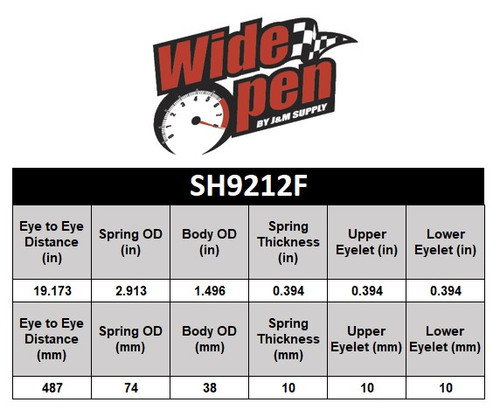 Wide Open Front L/R Shock Honda Pioneer 700