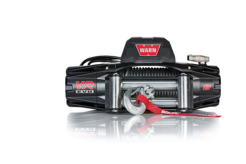 WARN VR EVO 8 103250 Standard Duty Winch with Steel Cable - 8,000 lb