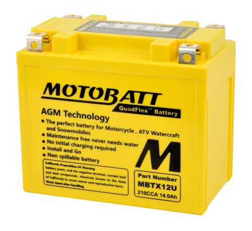BATTERY MOTOBATT MBTX12U
