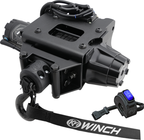 Assault Plug-N-Play 3500lb Winch for Polaris ATVs ASP-35