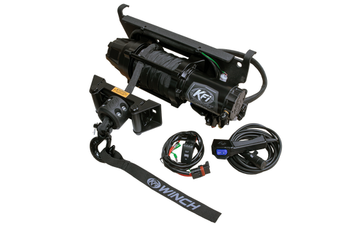 5000lb Synthetic Plug-N-Play Winch Polaris Ranger ASPR-50