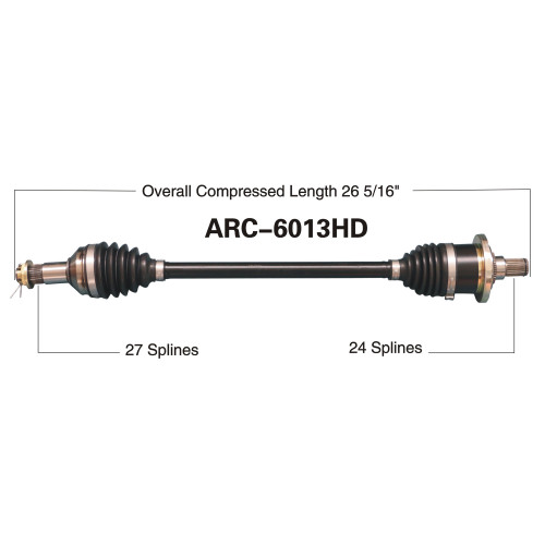 Wide Open Arctic Cat Complete HD Axle ARC-6013HD