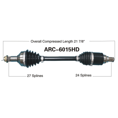 Wide Open Arctic Cat Complete HD Axle ARC-6015HD