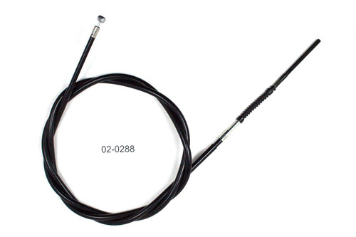 Motion Pro 02-0288 Black Vinyl Rear Hand Brake Cable - Honda FourTrax 300 2x4 1988-1995, FourTrax 300 4x4 1988-1995 | OE Replacement | Nylon Inner Liner