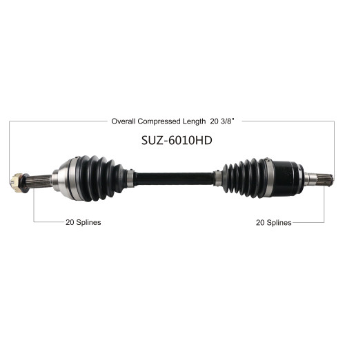 Wide Open Suzuki Complete HD Axle SUZ-6010HD