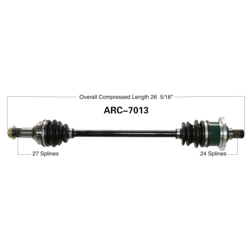 Wide Open Arctic Cat Complete Axle ARC-7013