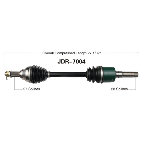 Wide Open John Deere Complete Axle JDR-7004