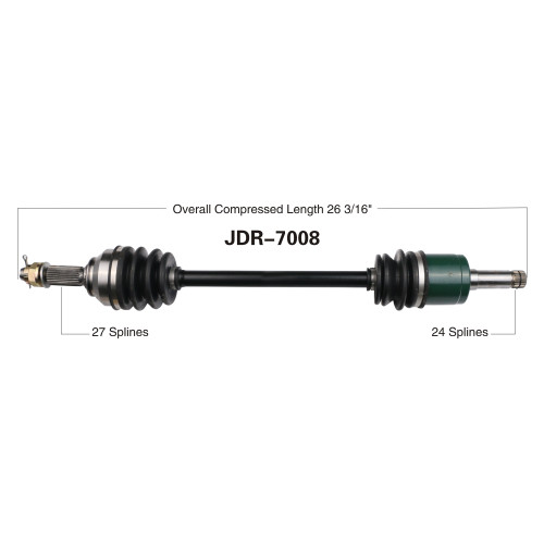 Wide Open John Deere Complete Axle JDR-7008